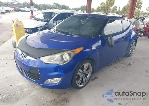 2012 Hyundai Veloster Base W/Gray из США, поврежденный, VIN KMHTC6AD0CU034683
